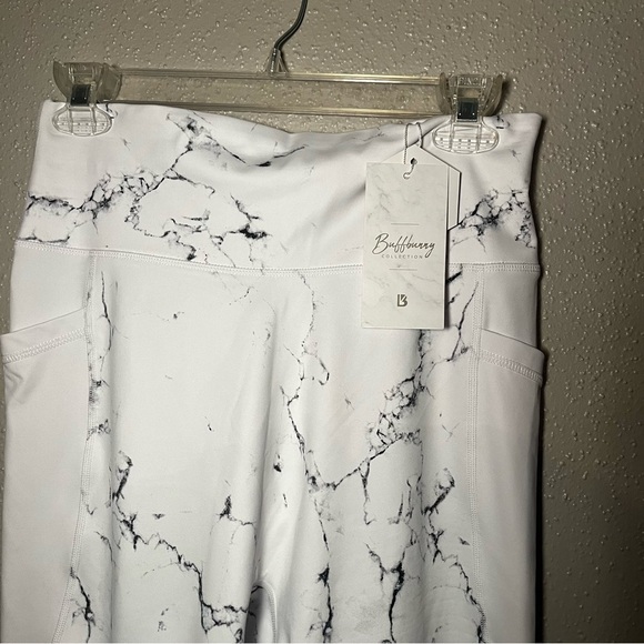 NWT BuffBunny Limitless Legging White Marble Sz. XL - Picture 5 of 14